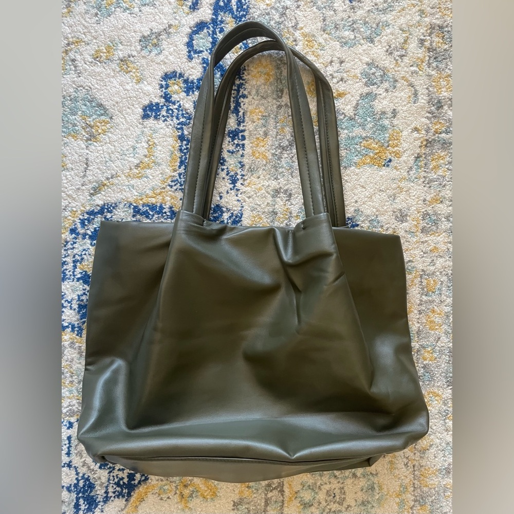Neiman Marcus vegan leather bag